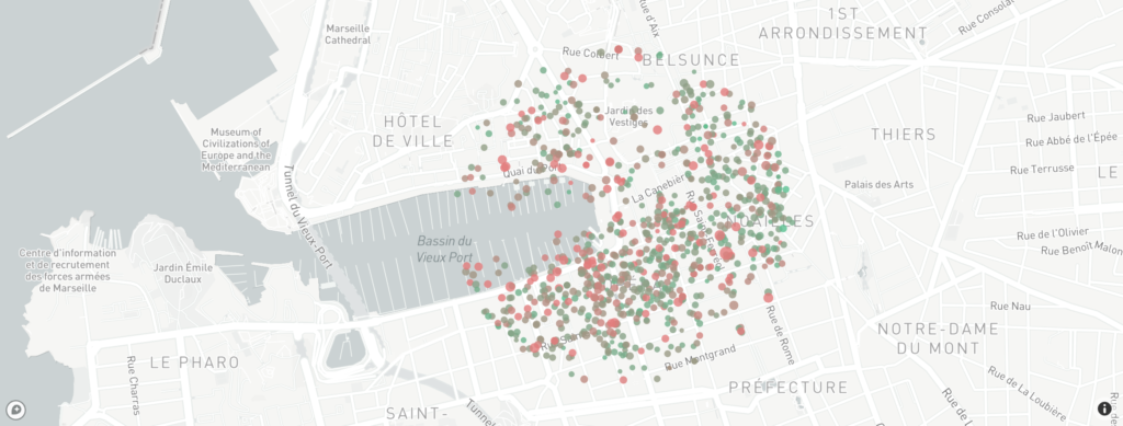 taux d'occupation marseille